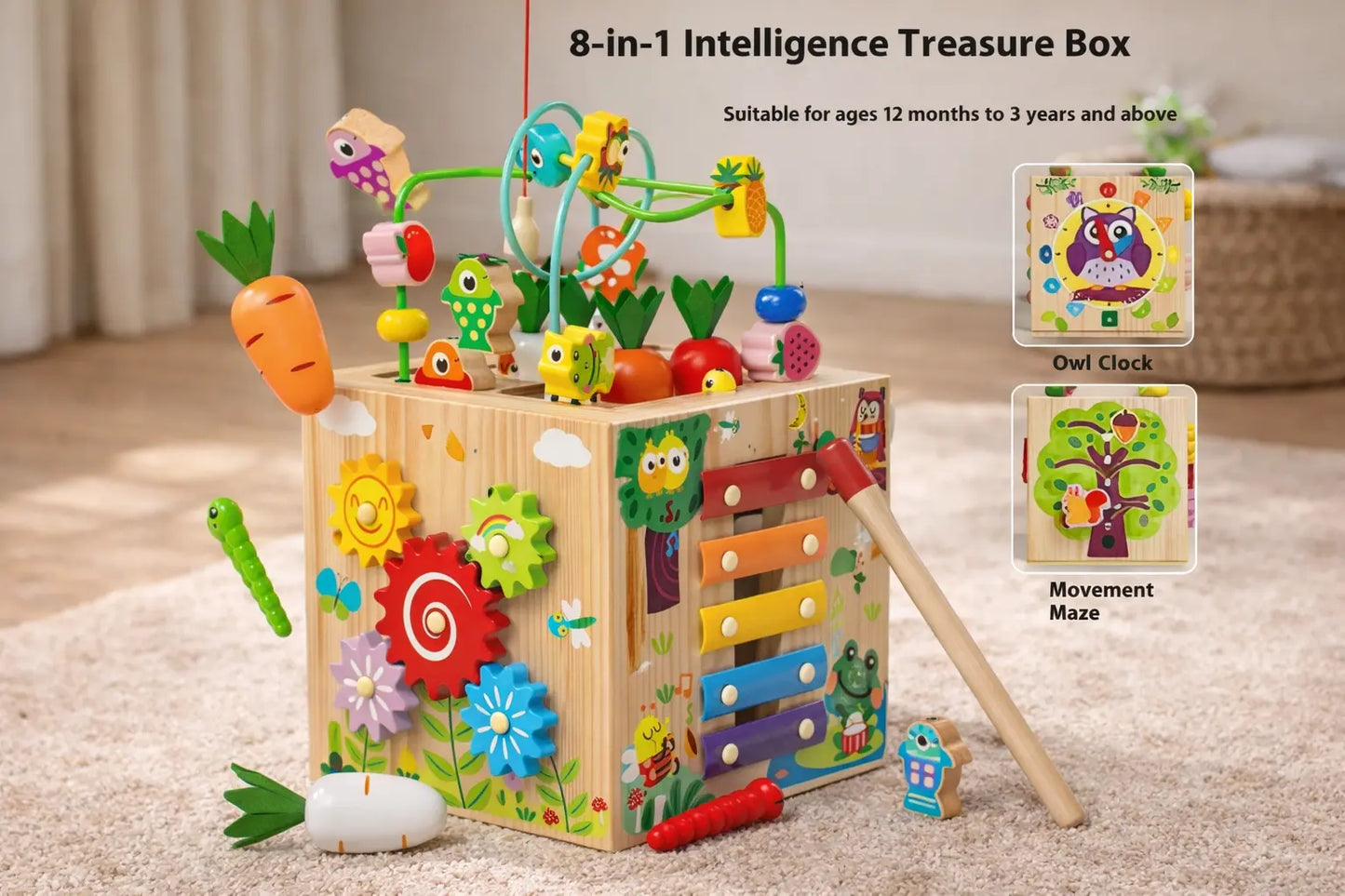 Busy Hands Puzzle Box (Calm Kids, Happy Mom) The Lazy Mom Store