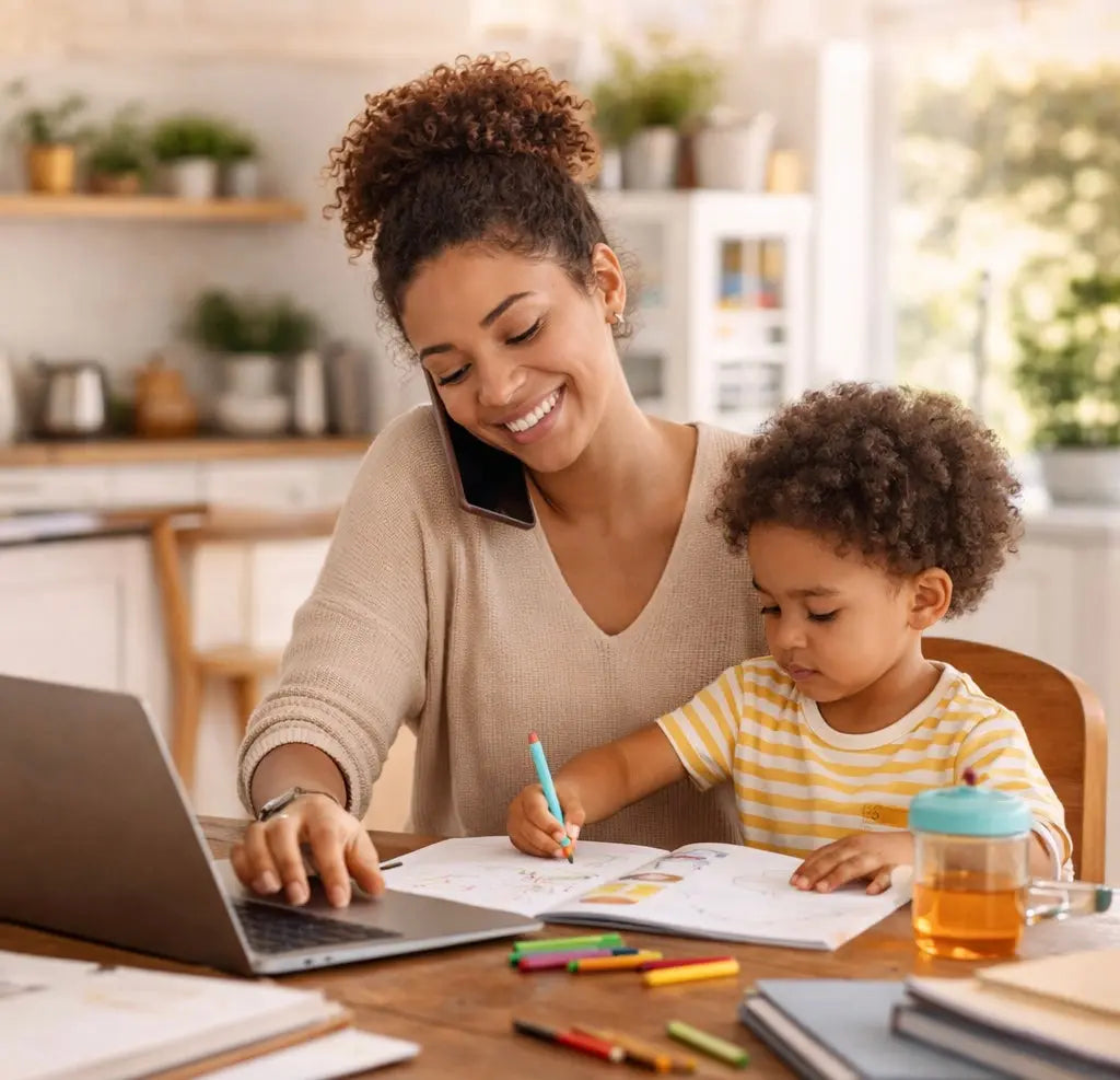 How I Manage Working Full-Time as a Mom of Three