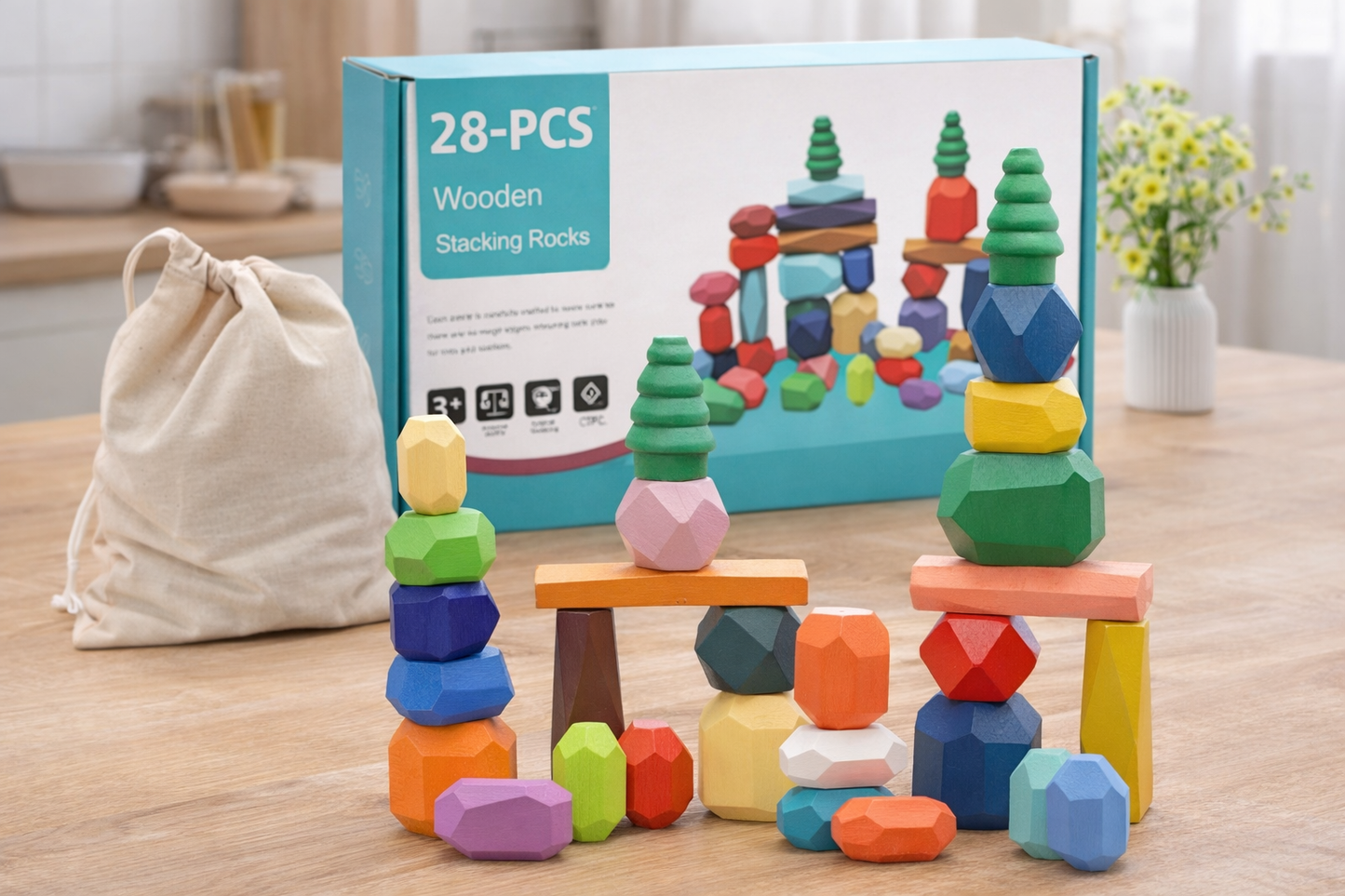 Focus & Play Balance Blocks (Screen-Free Fun)