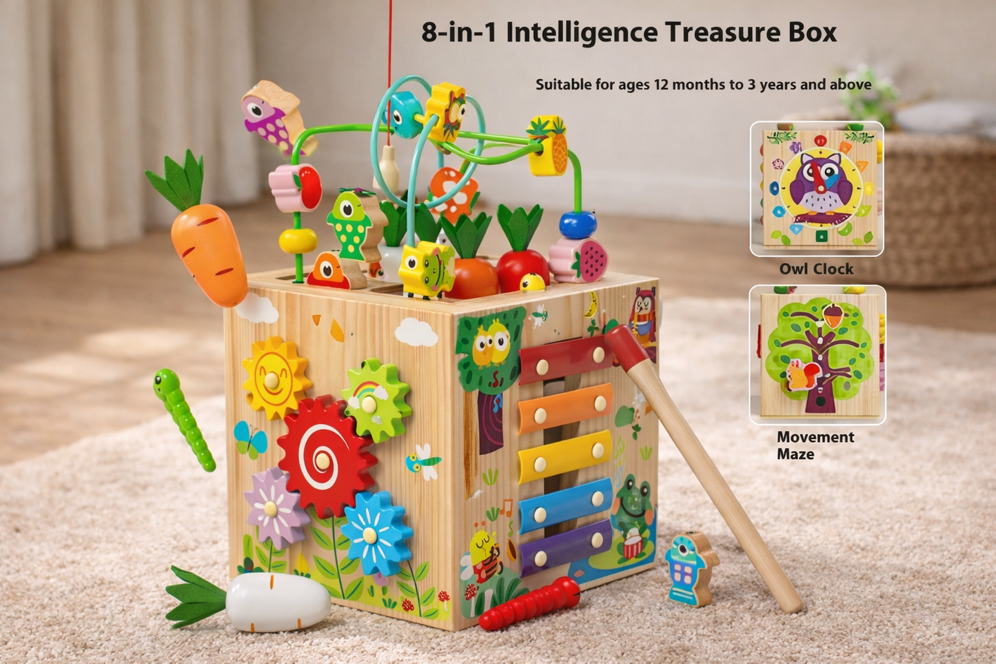 Busy Hands Puzzle Box (Calm Kids, Happy Mom)