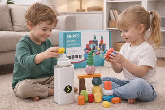 Focus & Play Balance Blocks (Screen-Free Fun) The Lazy Mom Store