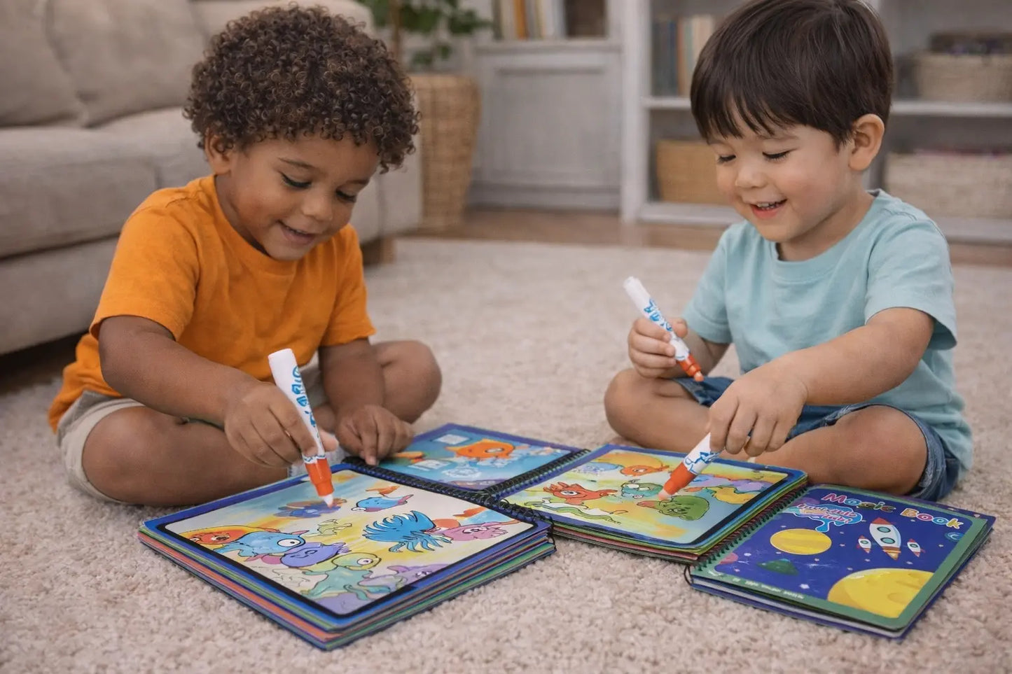 No-Mess Coloring Book The Lazy Mom Store